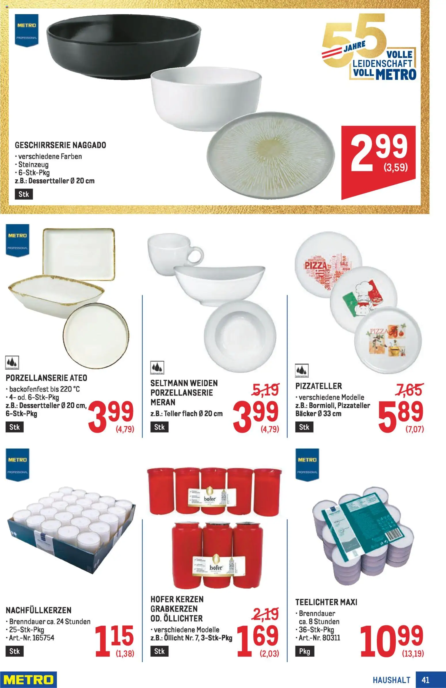 Metro angebote Profi gültig ab 16.04.2026 | Seite: 41 | Produkte: Marhalábszár, Pizza