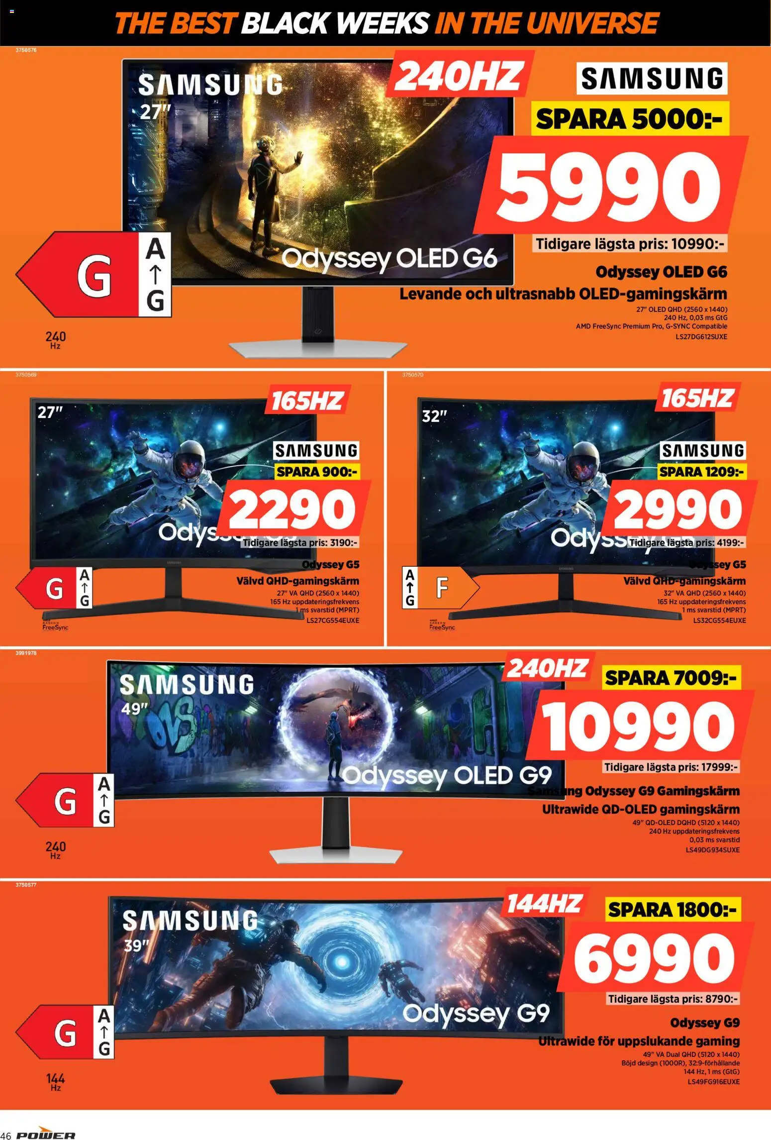 Power reklamblad aktuell från 17.11.2025 | Sida: 46