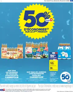 Carrefour Market - Prévisualisation de Carrefour Market catalogue semaine 3 valide à partir de 13.01.2026 | Page: 5 | Produits: Plateau, Raclette, Lait