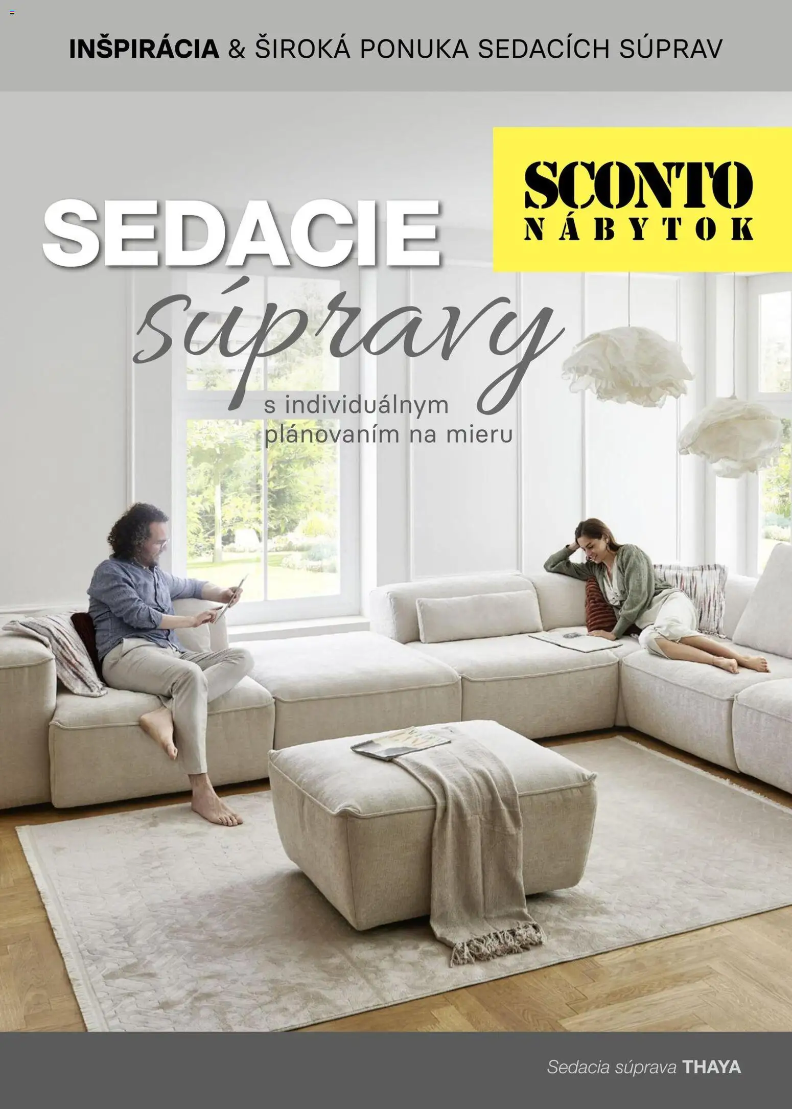 Nové Sconto nábytok akcie – leták je platný od 15.12.2025 | Strana: 1 | Produkty: Nábytok, Sedacia súprava