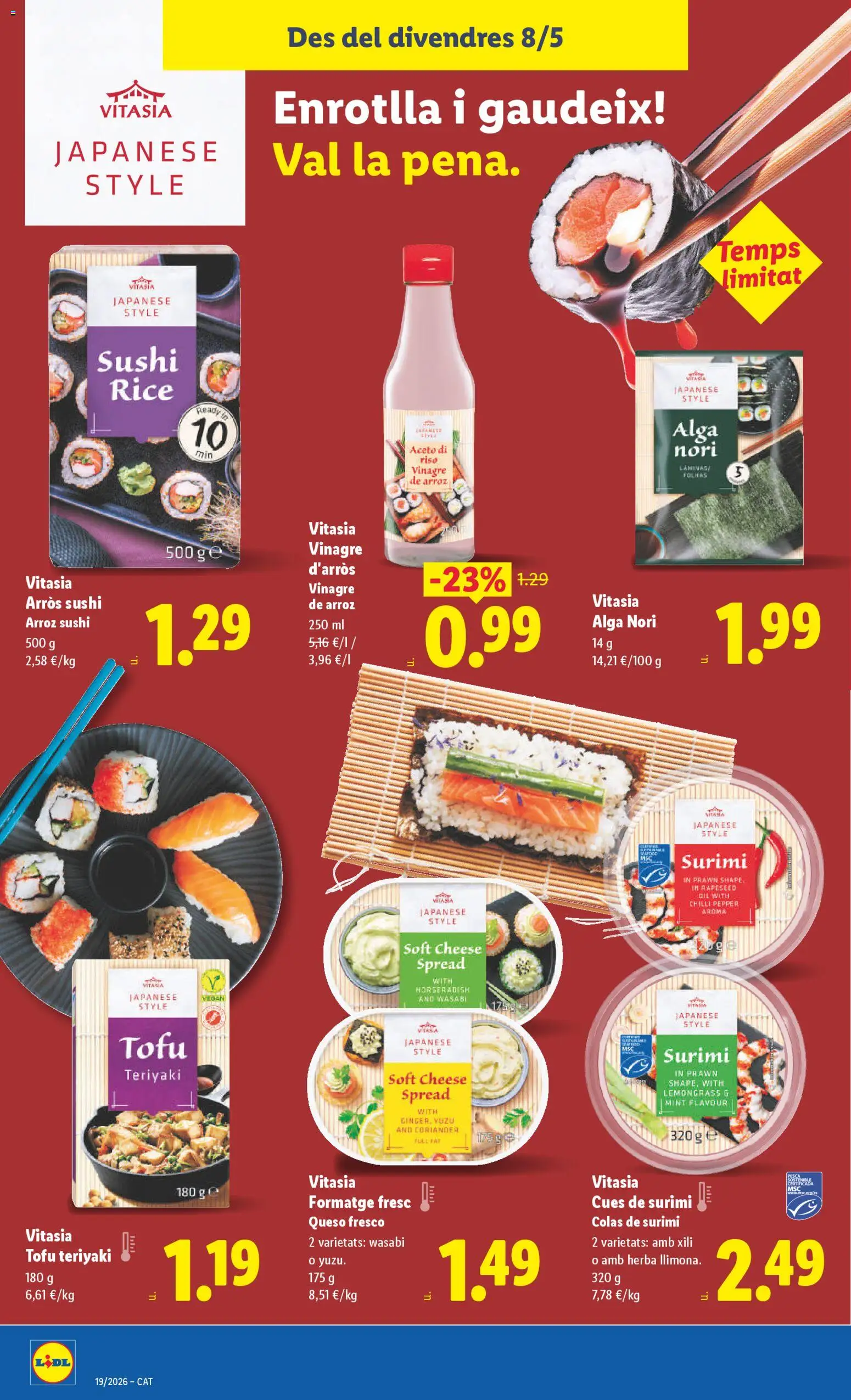 Lidl folleto │ válido desde el 04.05.2026 | Página: 34 | Productos: Queso fresco, Arroz, Σιδερώστρα, Δεξαμενή