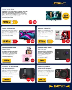 Náhled letáku Datart leták od 03.12.2025 | Strana: 7 | Produkty: Autokamera, Tv, Kamera, Fotoaparát