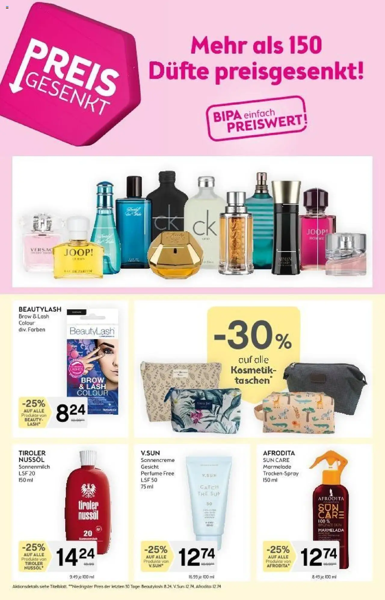 Bipa Flugblatt gültig ab 31.07.2025 | Seite: 4 | Produkte: Sonnencreme