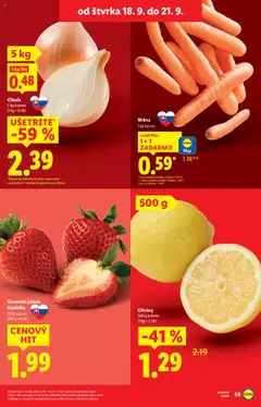 Nové Lidl akcie – leták je platný od 16.09.2025 | Strana: 77