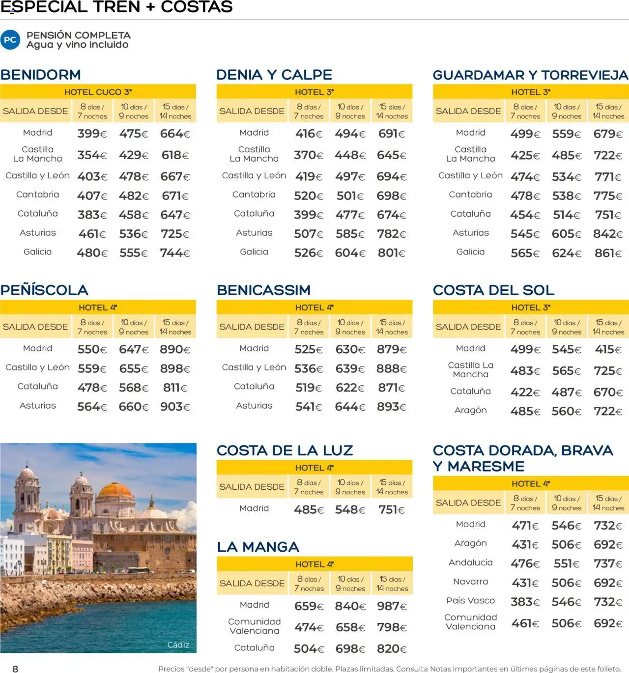 Viajes El Corte Inglés folleto │ válido desde el 01.04.2025 | Página: 8 | Productos: Vino
