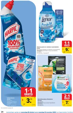 Carrefour - Hypermarkten Promoties  - Voorbeeld van een folder van Carrefour, geldig van 29.10.2025 | Pagina: 24 | Producten: La, Was, Parfum, Masker