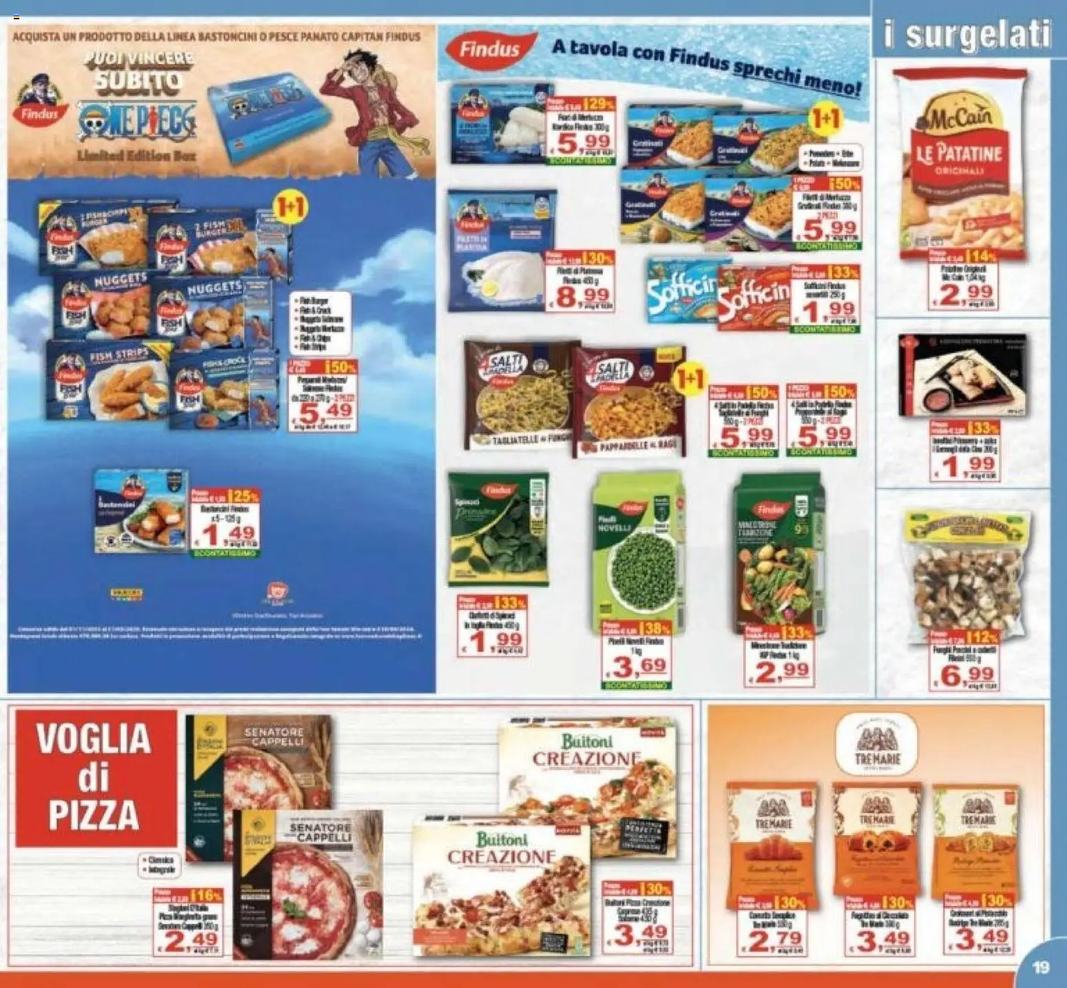 Volantino CTS del 13.02.2026 | Pagina: 19 | Prodotti: Pizza, Pesce, Patatine, Nuggets