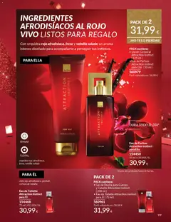 Vista previa Eau de Toilette Attraction Instinct para Él, Eau de Toilette Attraction Instinct para Él 75 ml válido desde el 01.12.2025 | Página: 99 | Productos: Gel de ducha, Body, Eau de parfum, Ducha