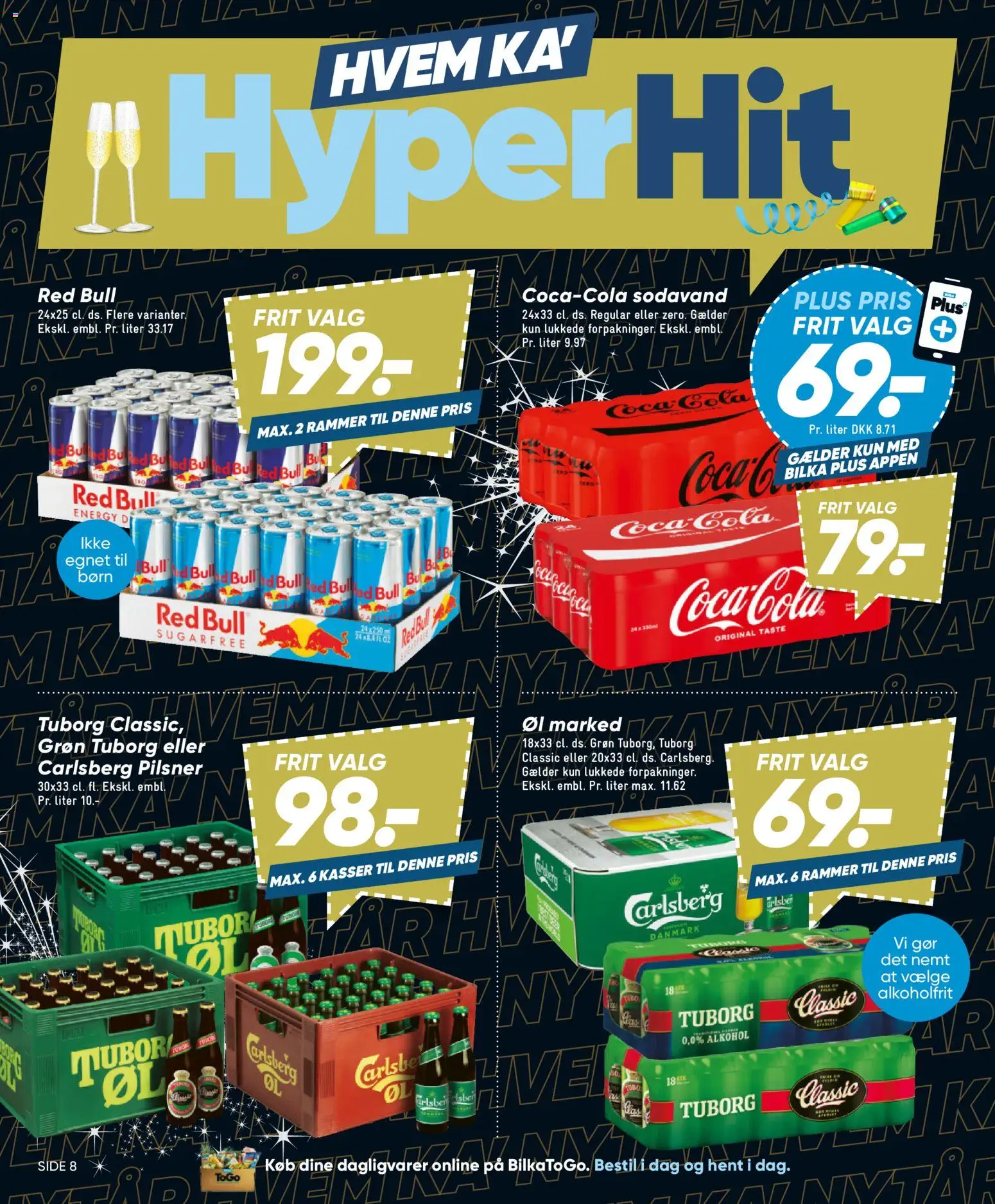 Bilka tilbudsavis – gyldig fra 25.12.2025 | Side: 9 | Produkter: Øl, Coca Cola, Sodavand, Cola