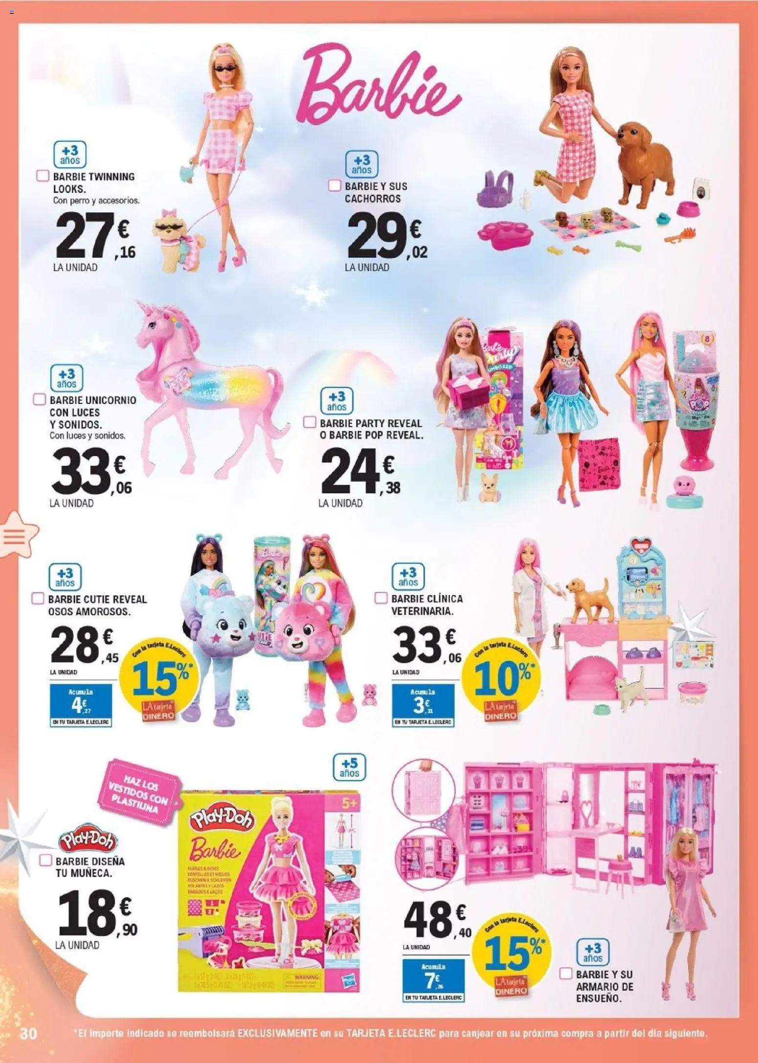 E.Leclerc - Juguetes  │ válido desde el 03.11.2025 | Página: 30 | Productos: Armario