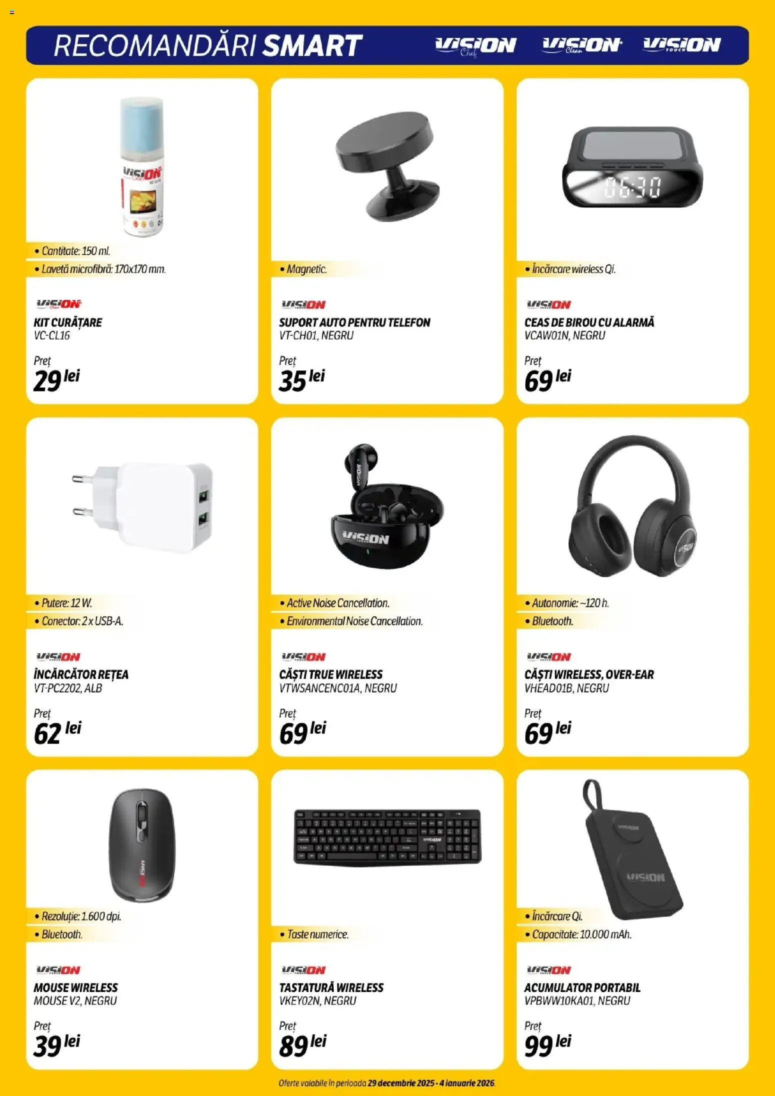 Noul catalog Flanco – valabil de la 29.12.2025 | Pagină: 24 | Produse: Telefon, Încărcător, Ceas, Conector