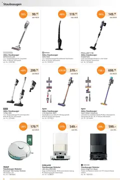 Fust Aktionen ab 20.10.2025 gültig | Seite: 8 | Produkte: Roboter, Staubsauger, Miele, Dyson
