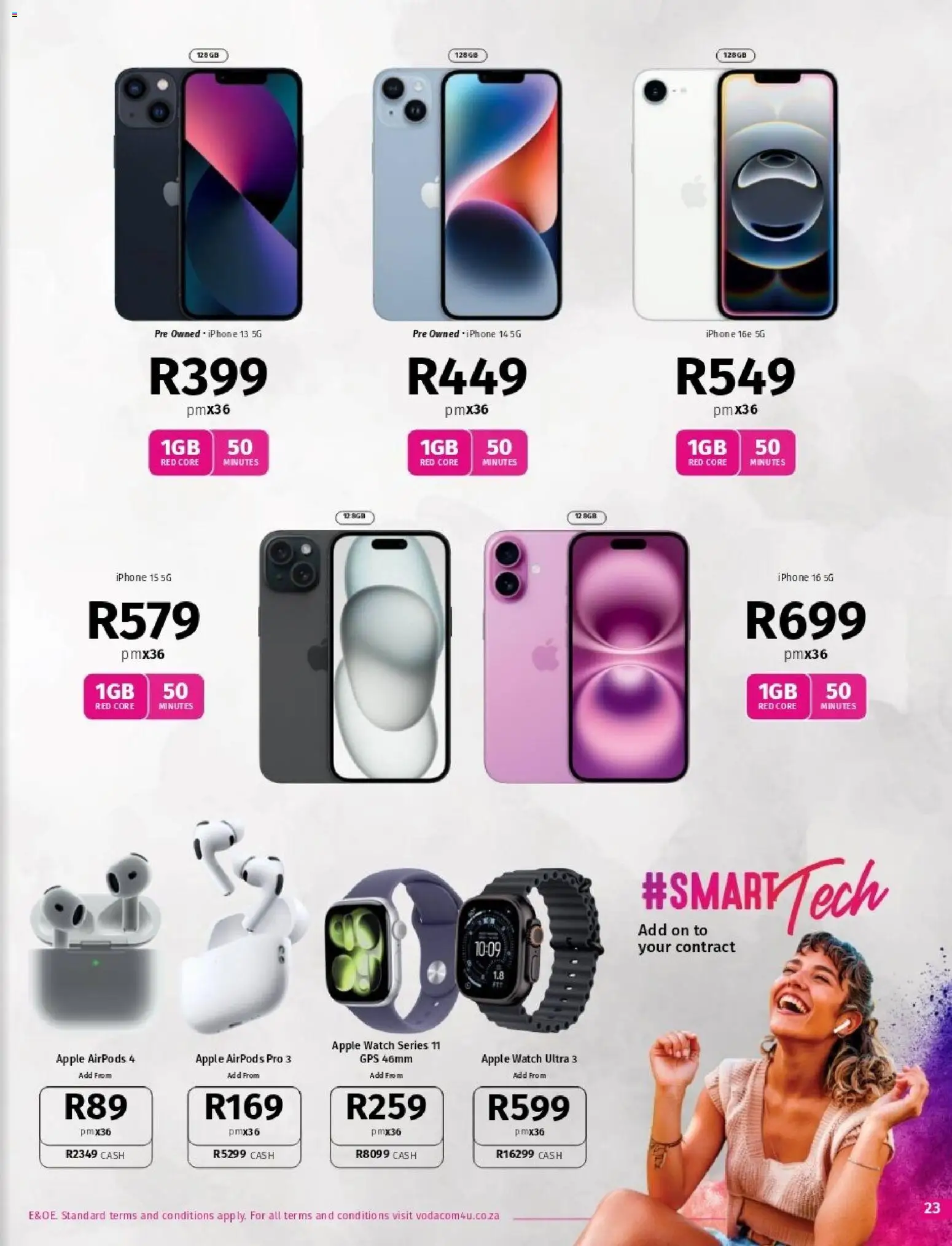 New Vodacom catalogue – valid from 06.03.2026 | Page: 23 | Products: Watch