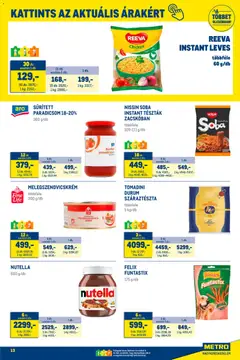Metro - Élelmiszer és Szezonális katalógus 2026/02 - amely érvényes a következő dátumtól: 01.02.2026 | Oldal: 13