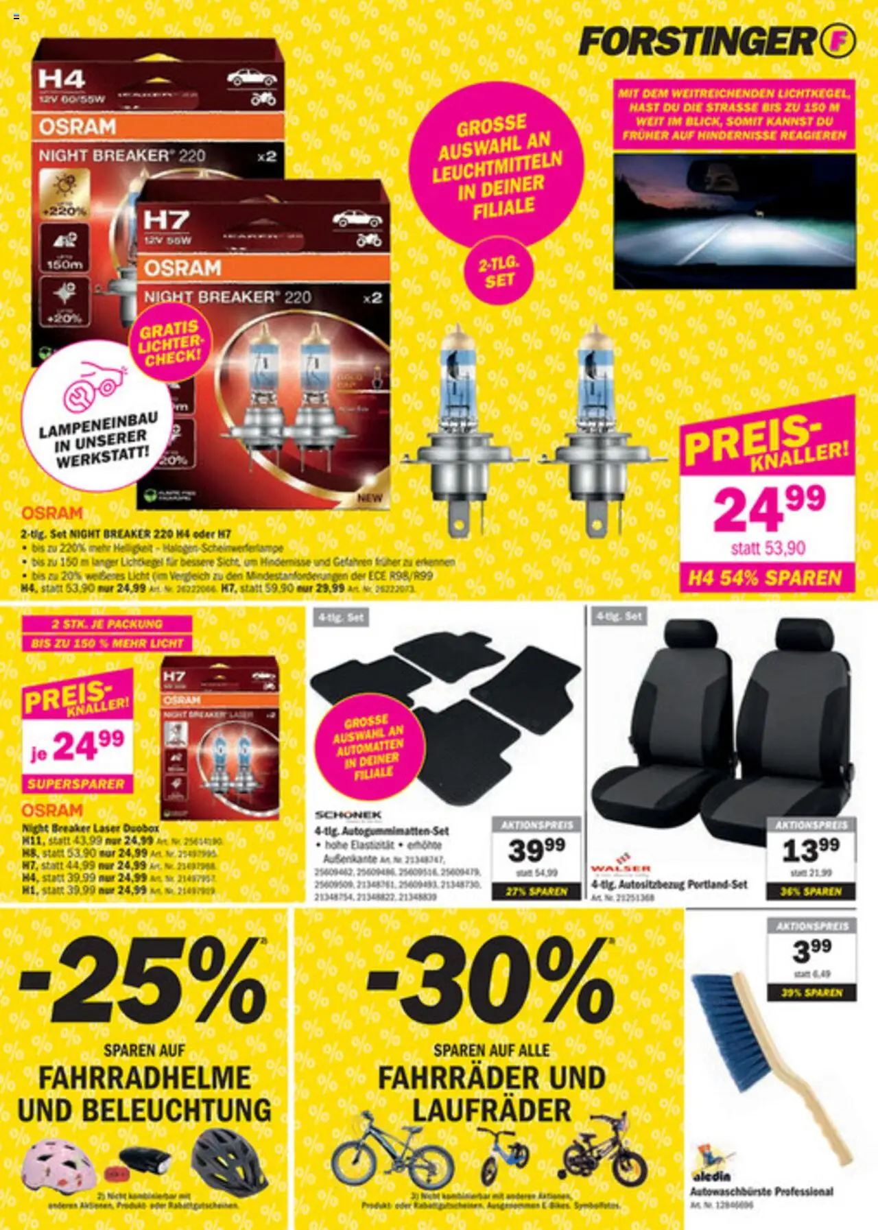 Forstinger Flugblatt gültig ab 20.08.2025 | Seite: 7