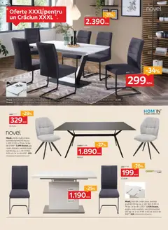 Ofertele XXXLutz valabile de la 01.12.2025 | Pagină: 14 | Produse: Masă, Scaun