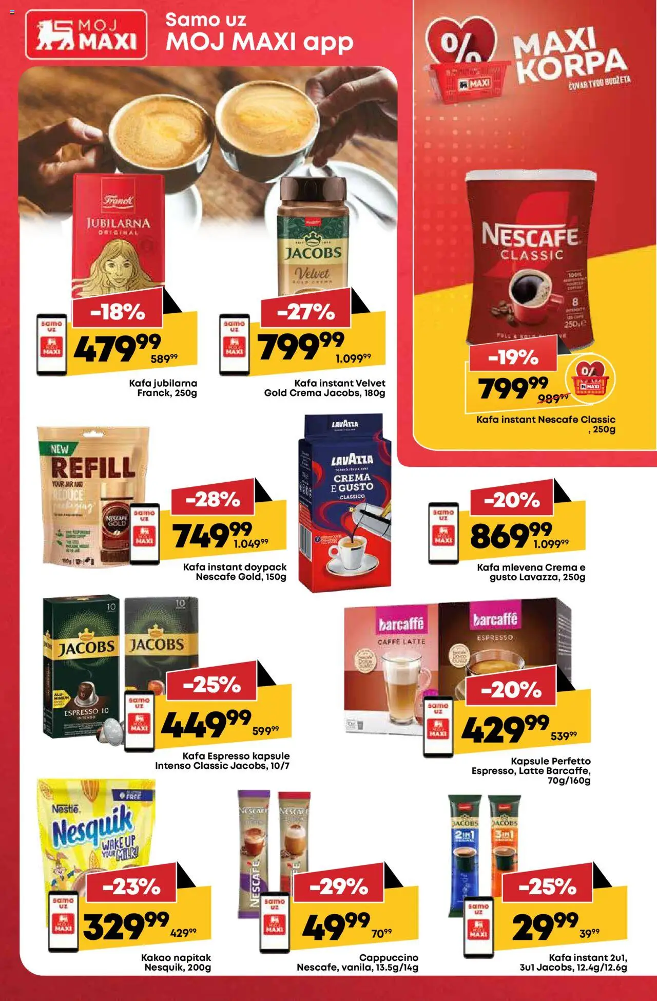 Tempo katalog - važi od 07.08.2025 | Strana: 24 | Proizvode: Barcaffé, Korpa, Kafa, Nescafé