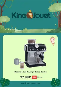 King Jouet - Prévisualisation de King Jouet catalogue valide à partir de 07.01.2026 | Page: 9 | Produits: Machine à café, Delonghi, Café