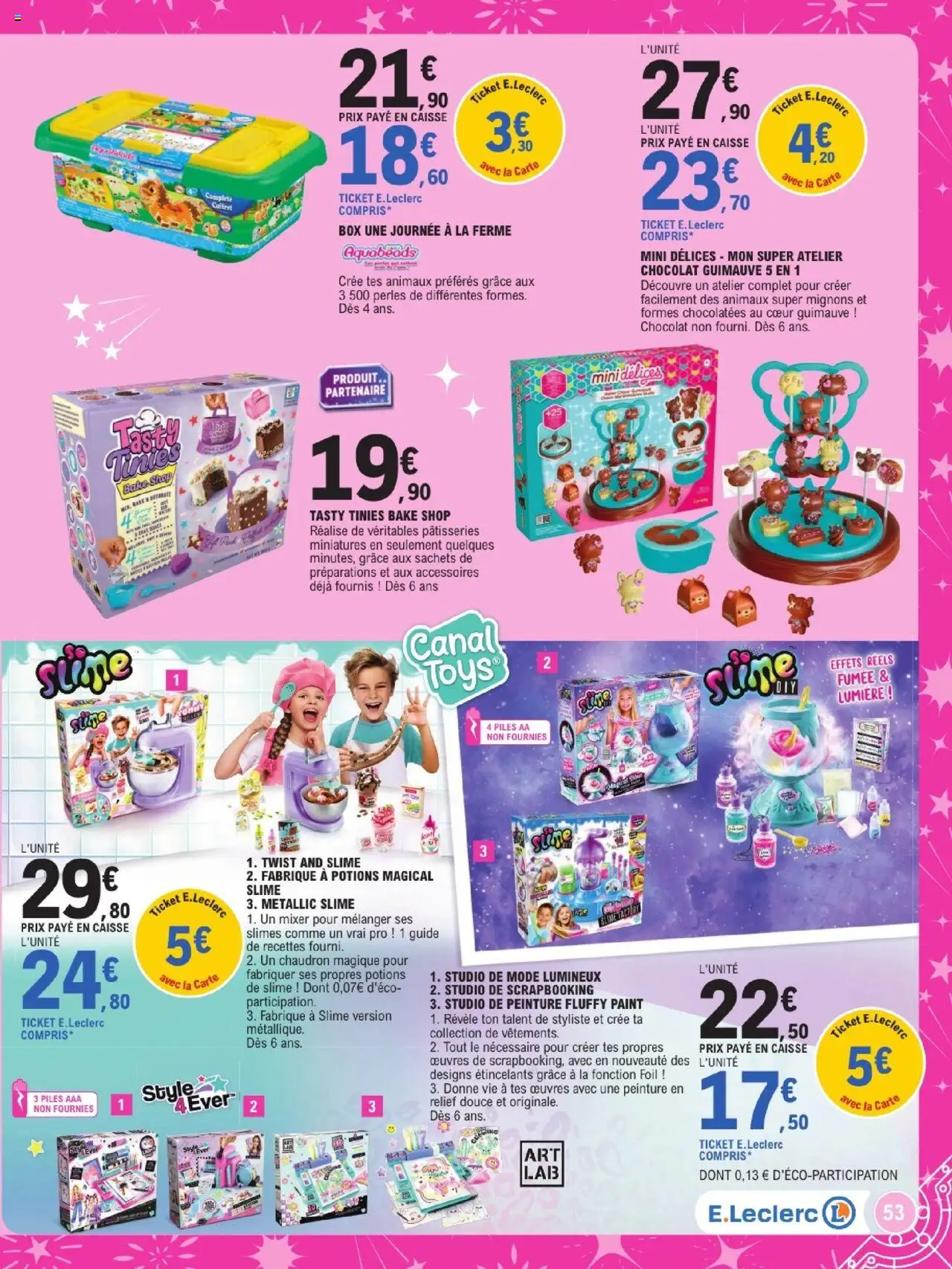 {H1} | Page: 53 | Produits: Mixer, Chocolat, Piles