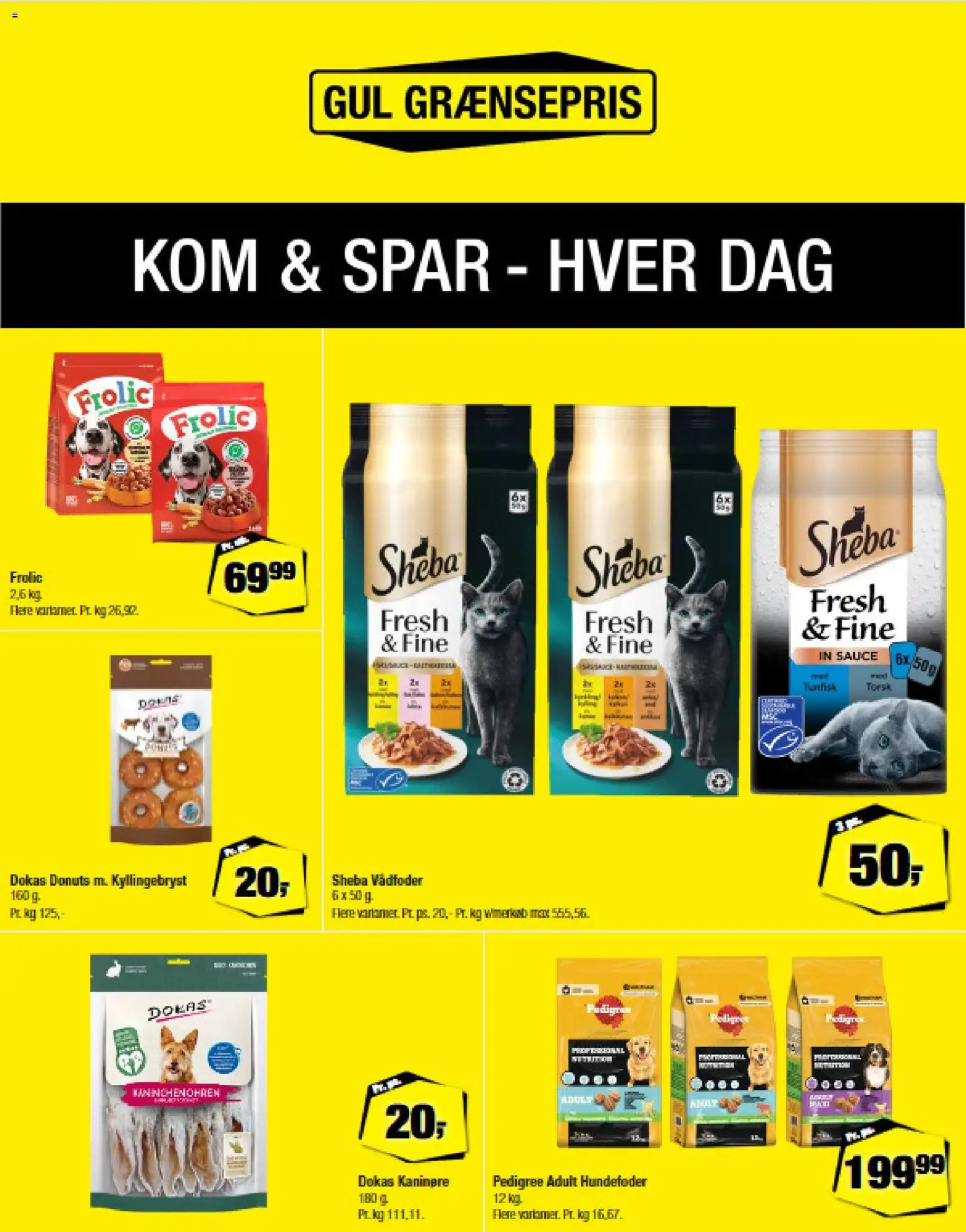 Calle tilbudsavis – gyldig fra 18.03.2026 | Side: 17 | Produkter: Donuts, Hundefoder, Torsk