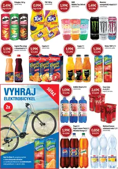 CBA Komfos leták platný od 01.04.2026 | Strana: 18 | Produkty: Elektrobicykel, Pringles, Mirinda, Energetický nápoj