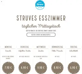 Edeka Struve Mittagstisch - gültig ab dem 28.07.2025 | Seite: 1 | Produkte: Spargel, Kürbis, Reis