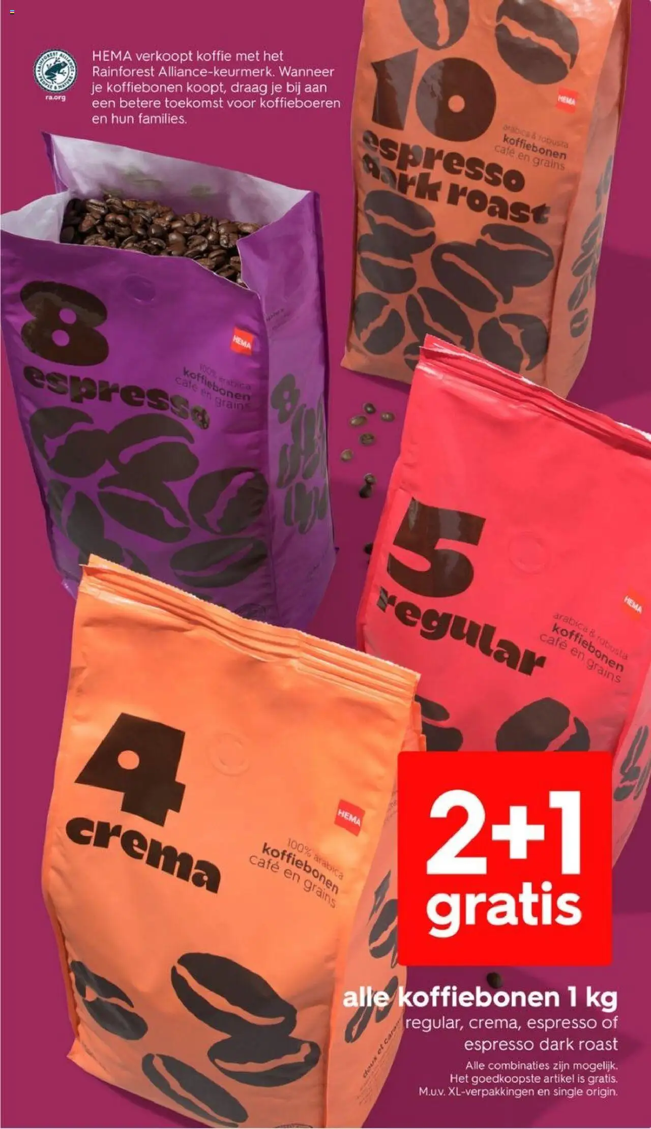 {H1} | Pagina: 17 | Producten: Koffie, Fonott kosár, Koffiebonen
