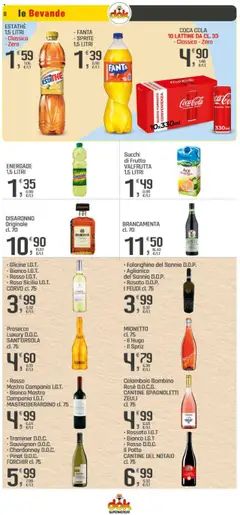 Volantino DOK del 08.08.2025 | Pagina: 8 | Prodotti: Prosecco, Frutta, Fanta, Coca Cola