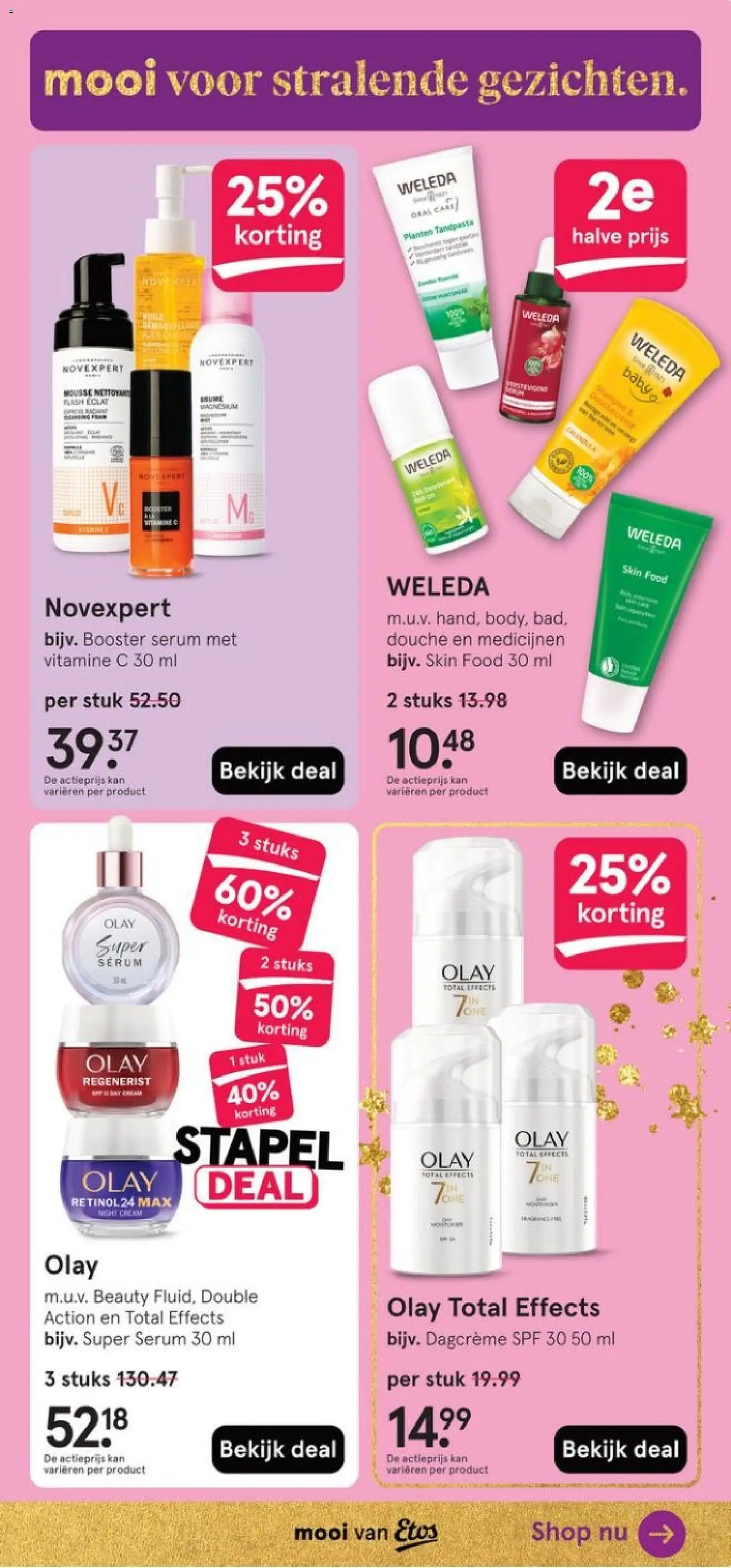 {H1} | Pagina: 23 | Producten: Tandpasta, Kan, Douche, Vitamine C