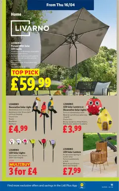 Preview of Lidl - Weekly valid from 16.04.2026 | Page: 17 | Products: Handle, Lights, Strawberry, Lemon