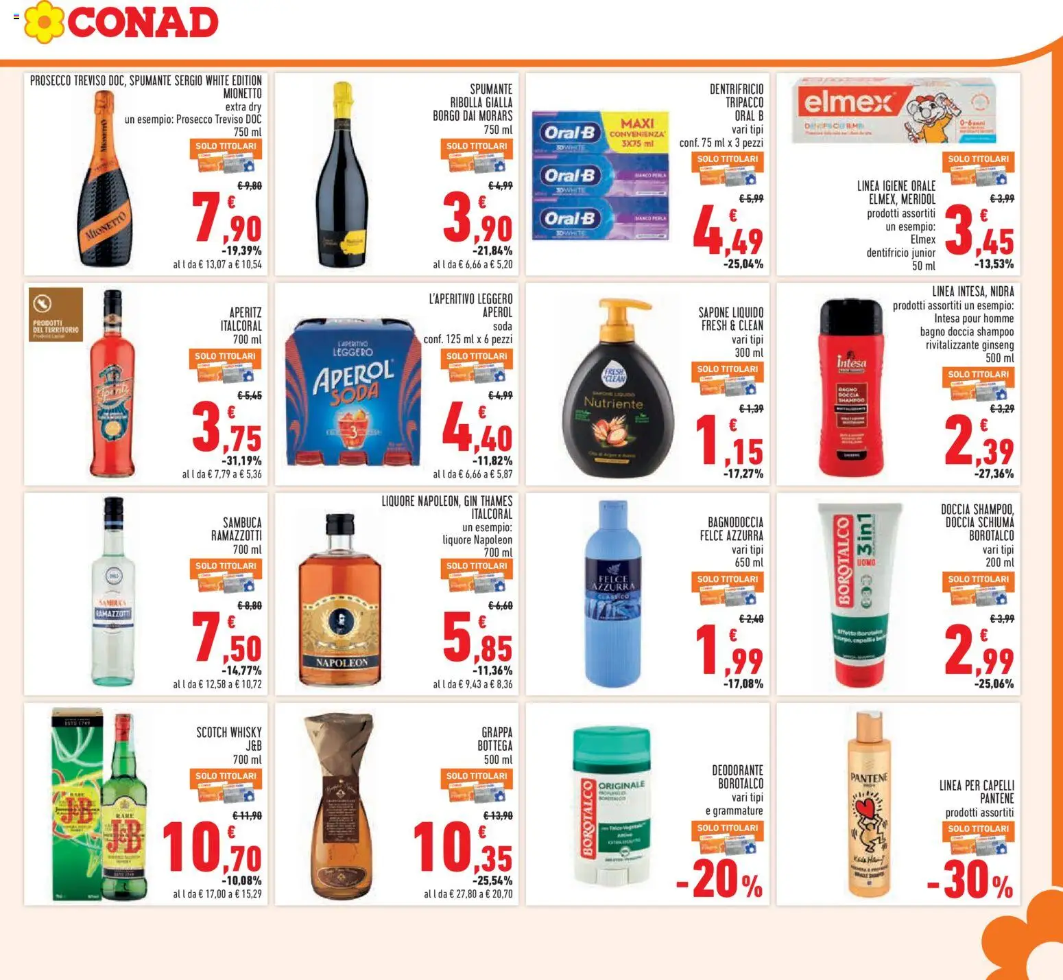 Volantino Conad del 06.05.2026 | Pagina: 21 | Prodotti: Sapone, Spumante, Bagno, Doccia