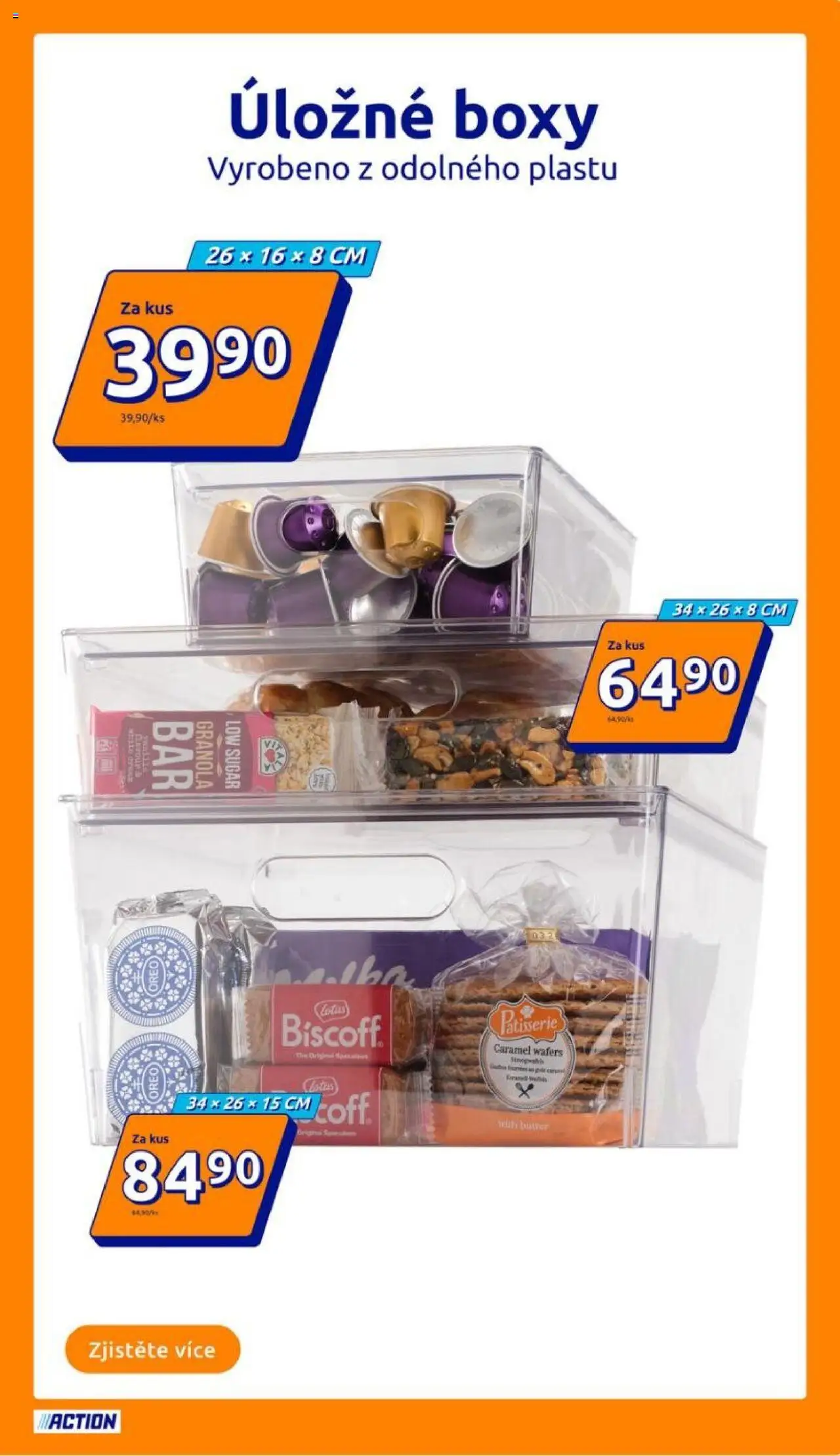 Action leták od 20.08.2025 | Strana: 9 | Produkty: Granola, Oreo, Úložné boxy