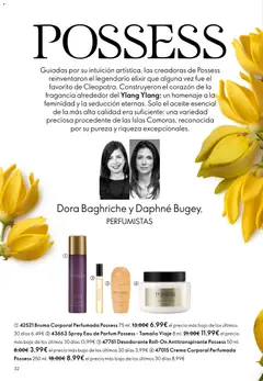 Vista previa Oriflame - Catálogo Campaña 2 válido desde el 28.01.2026 | Página: 32 | Productos: Fragancia, Desodorante, Antitranspirante, Crema