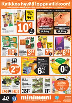 Minimani-mainoslehti voimassa 18.03.2026 alkaen