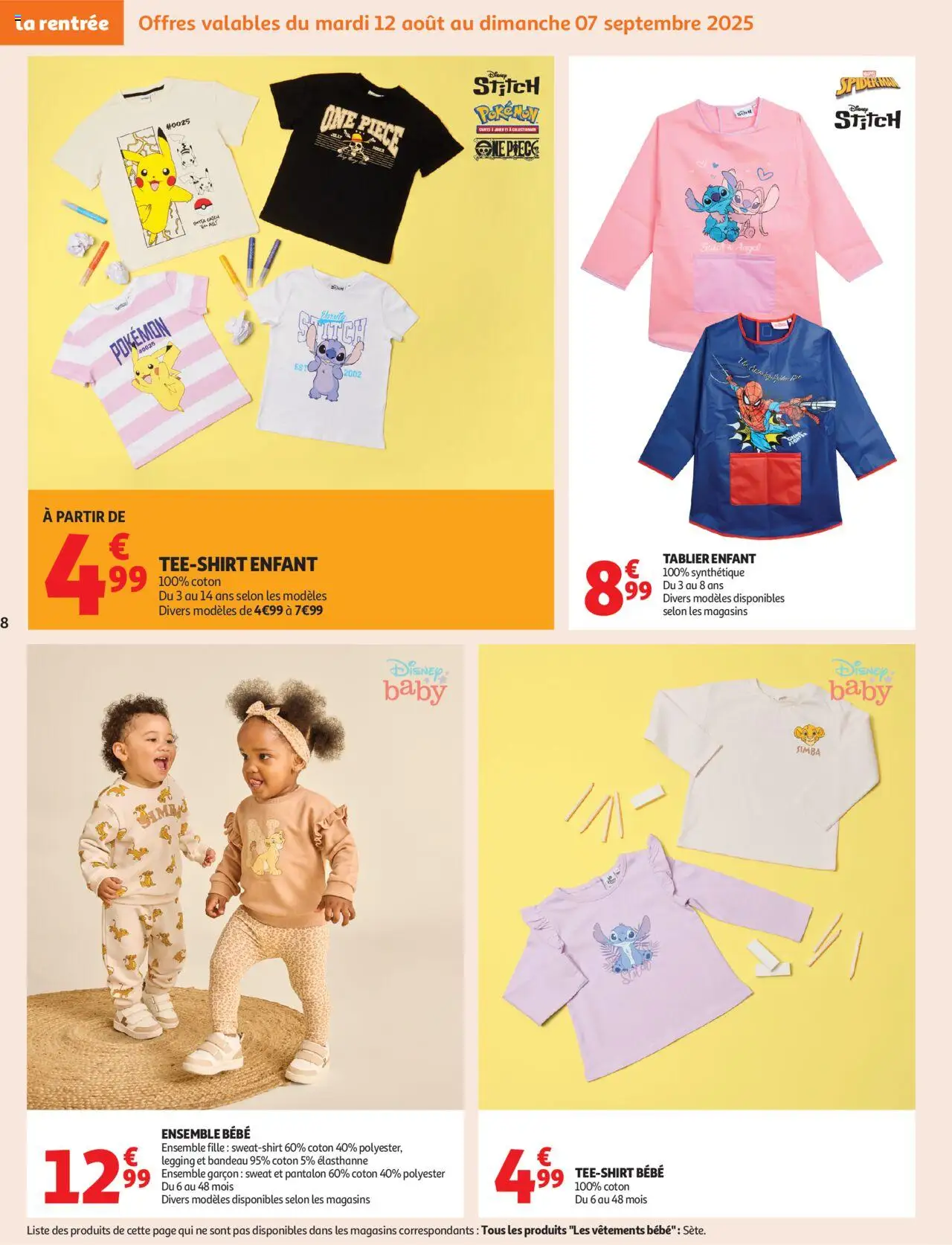  | Page: 8 | Produits: Tablier, Coton, Vêtements, Pantalon
