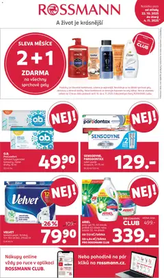 Náhled letáku Rossmann leták od 22.10.2025