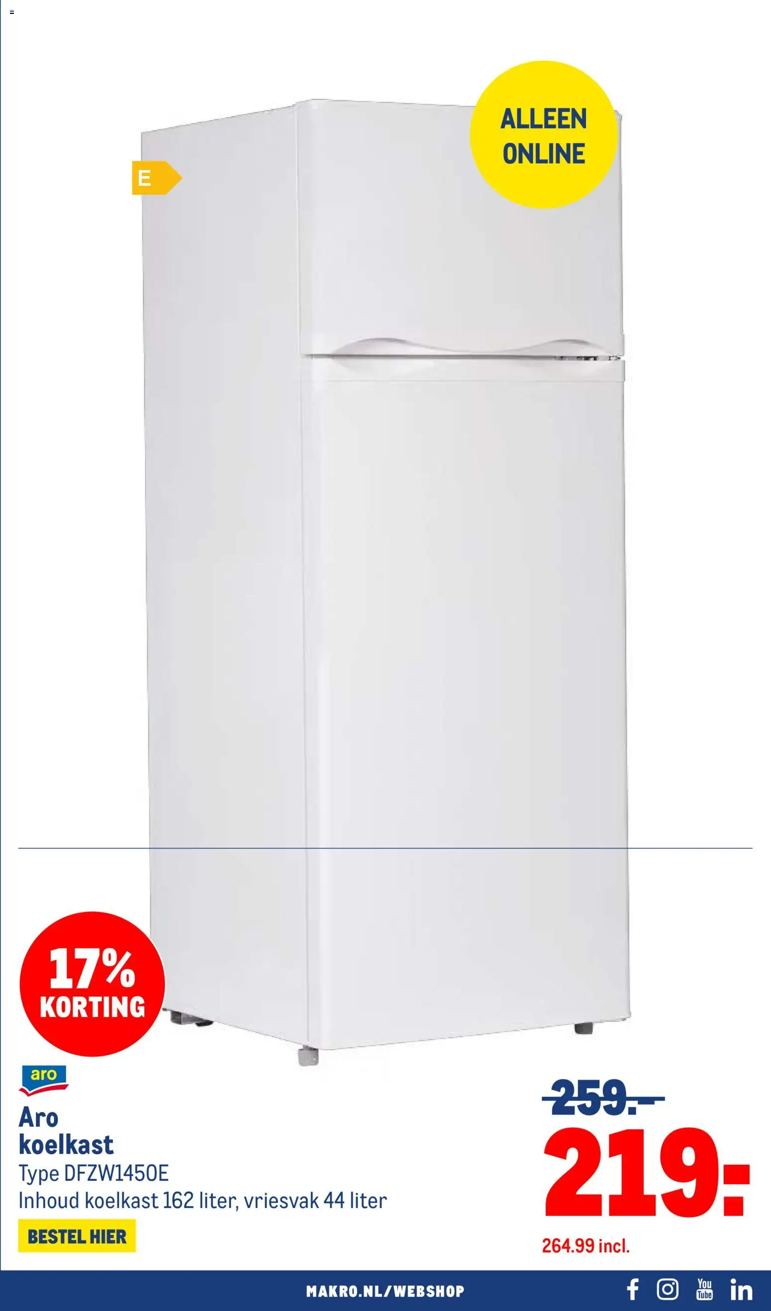 {H1} | Pagina: 67 | Producten: Koelkast