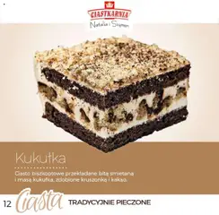 Pogląd oferty "Topaz Gazetka - Ciast" - ważna od 04.06.2025 | Strona: 12 | Produkty: Ciasto, Śmietana