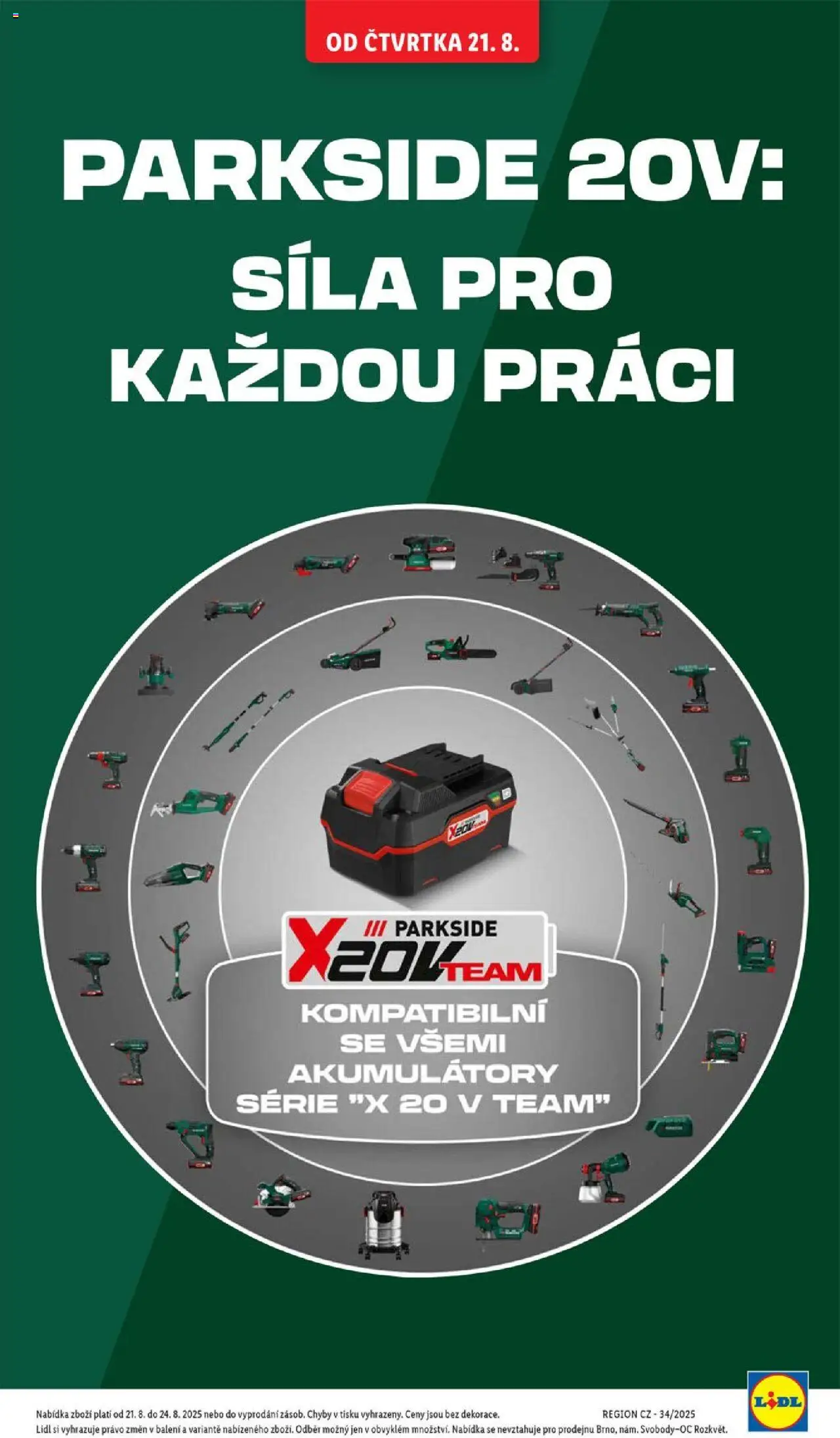Lidl leták od 21.08.2025 | Strana: 37 | Produkty: Parkside