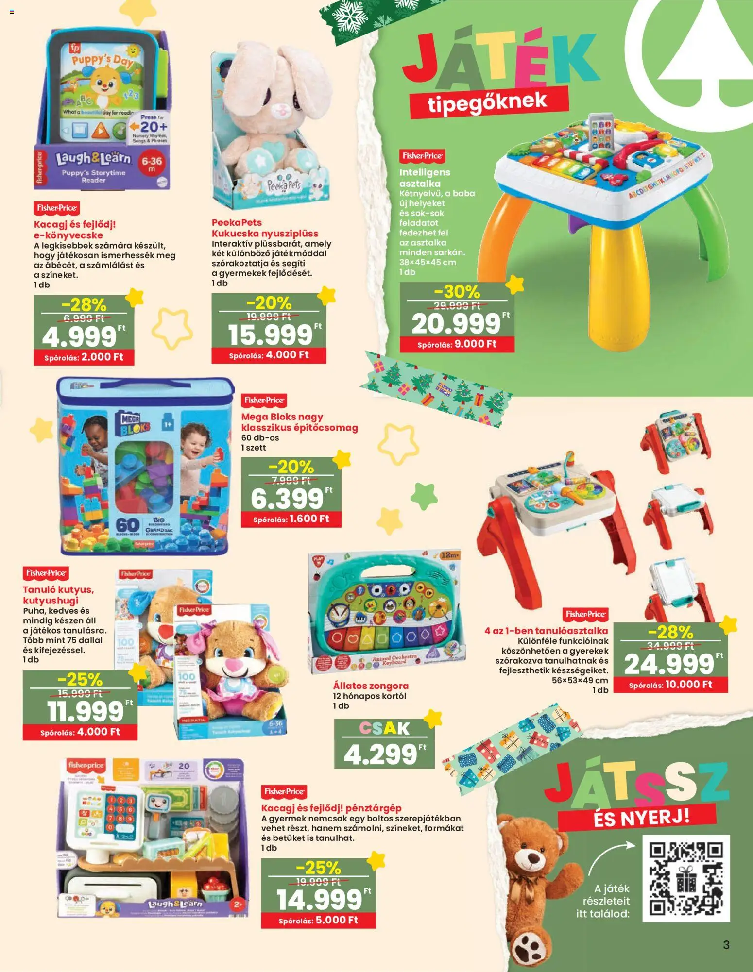 Interspar akciós ujság - amely érvényes a következő dátumtól: 13.11.2025 | Oldal: 4 | Termékek: Játék