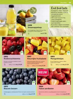 bofrost folder - Voorbeeld van een folder van bofrost, geldig van 01.03.2026 | Pagina: 29 | Producten: Sap, Aardbeien, Mango, Bosbessen
