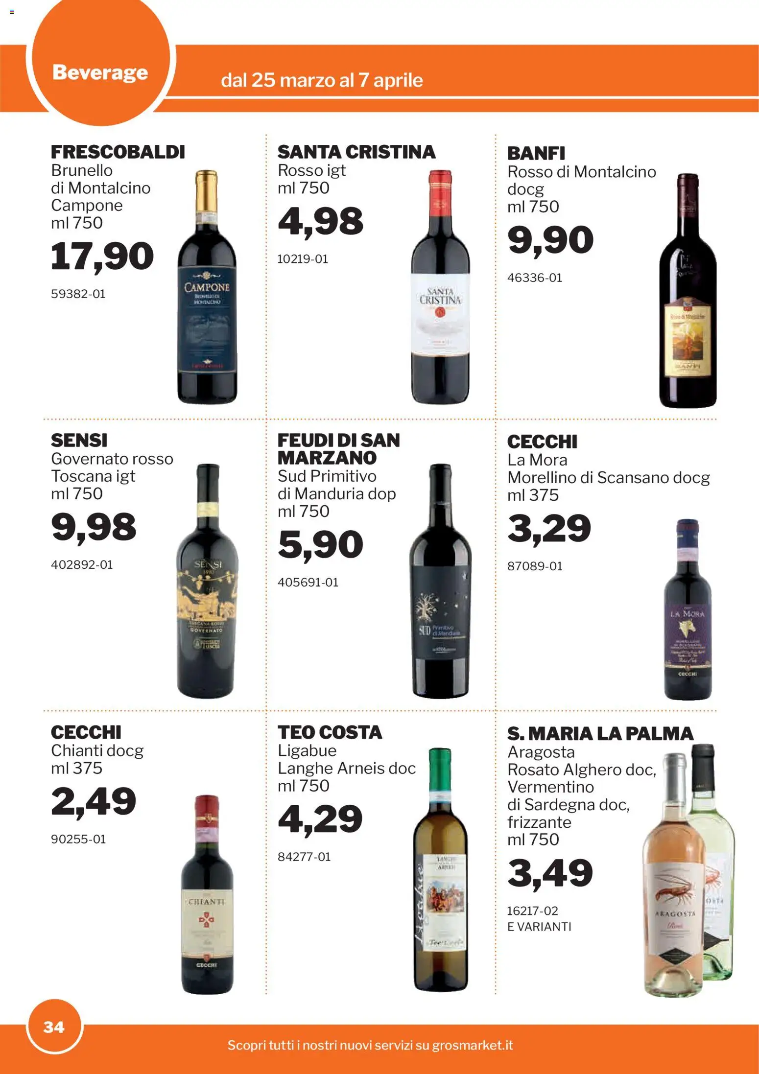 Volantino Sogegross del 25.03.2026 | Pagina: 34