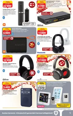 Auchan - Elektronikai ajánlataink - amely érvényes a következő dátumtól: 27.11.2025 | Oldal: 5