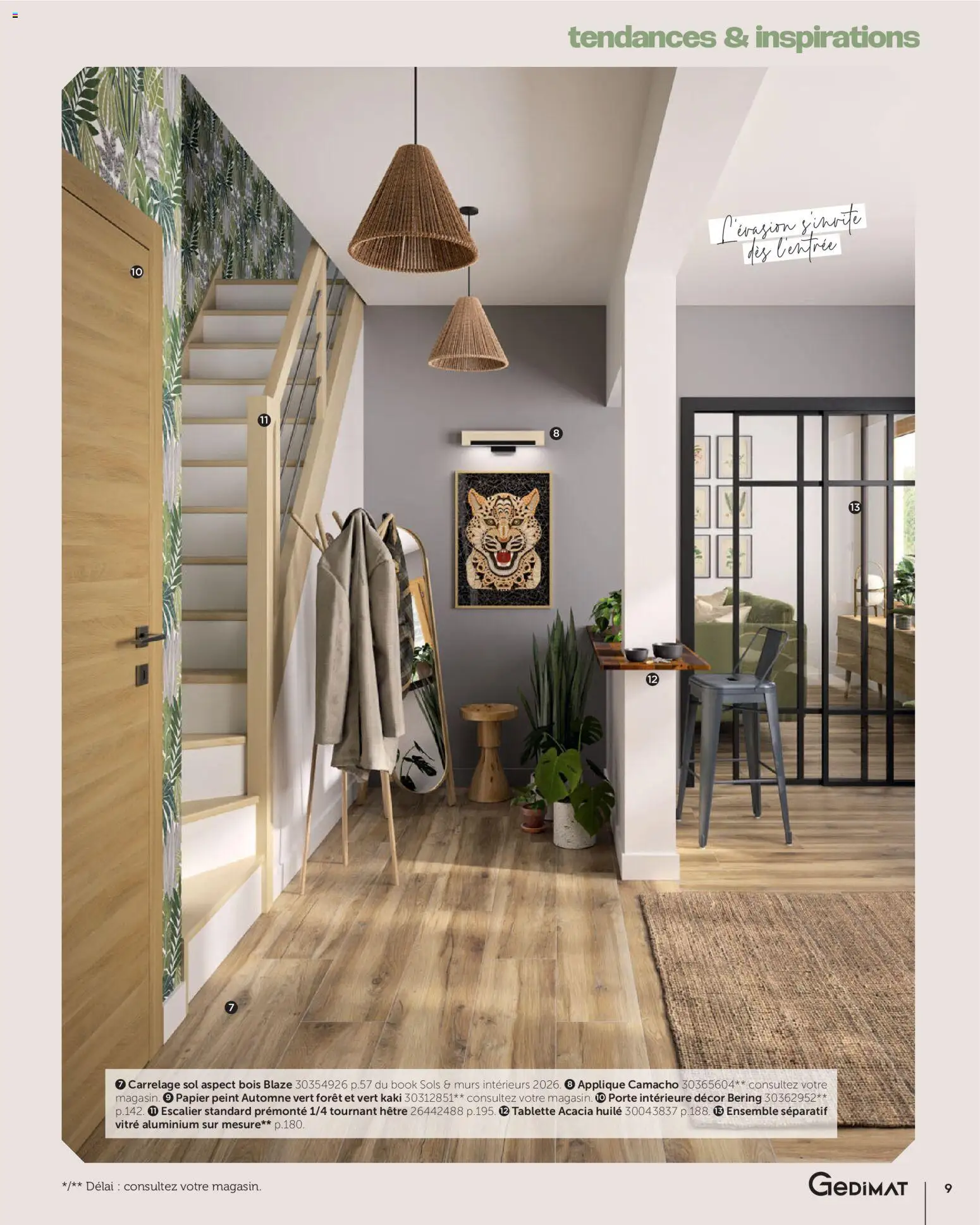 {H1} | Page: 9 | Produits: Tablette, Kaki, Porte, Papier peint