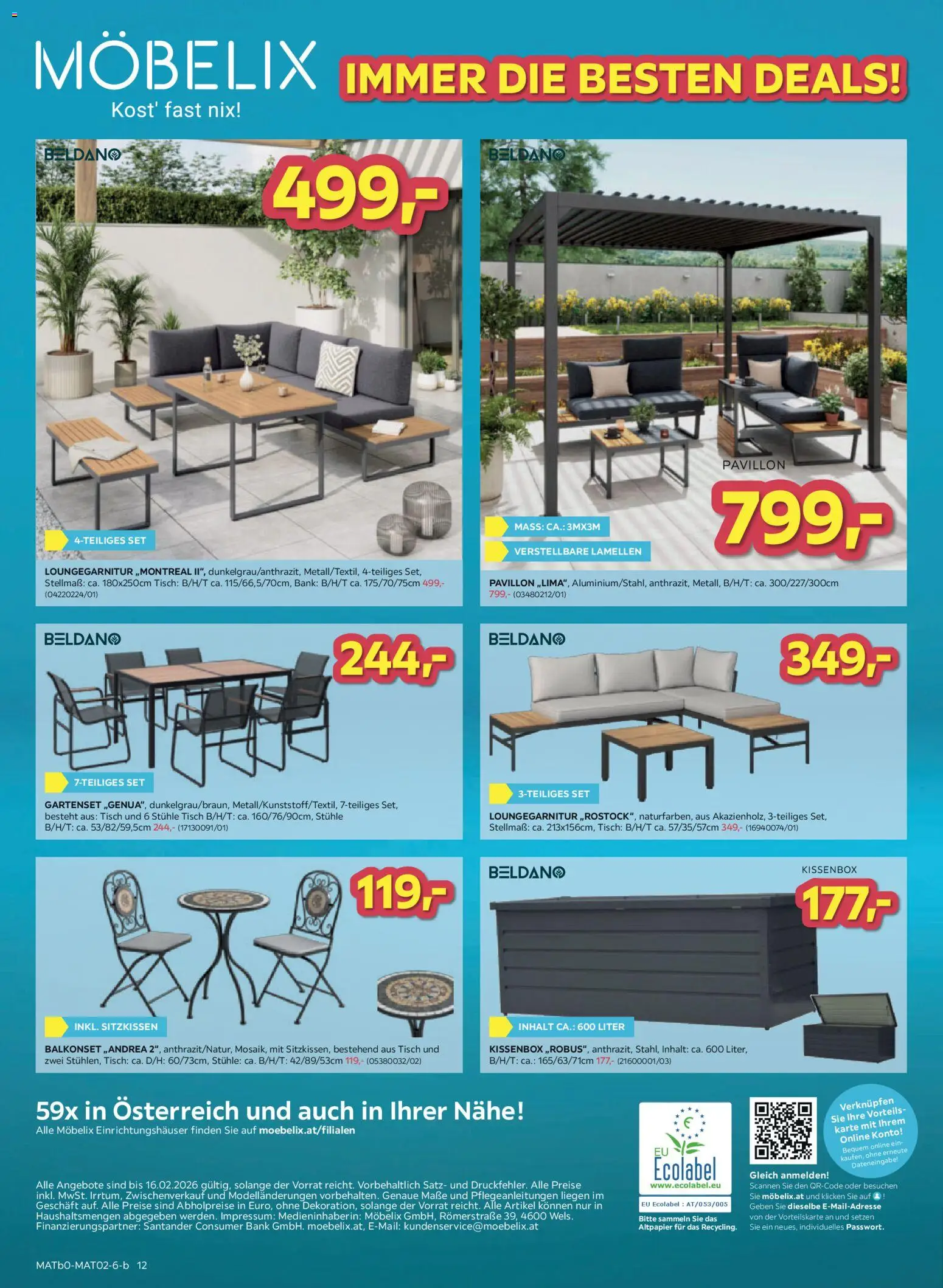Möbelix Angebote gültig ab 09.02.2026 | Seite: 12