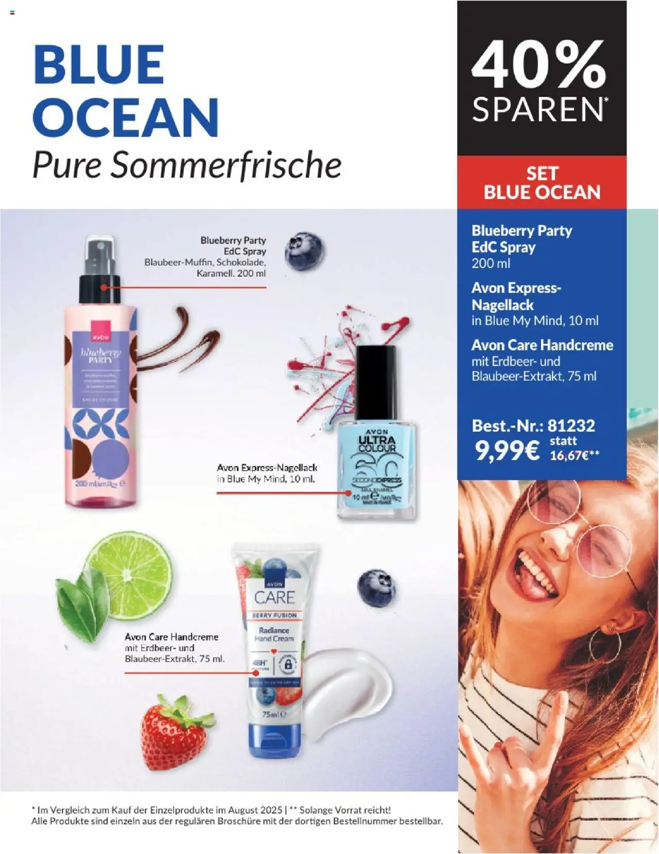 AVON Broschüre Sommer-Sets - gültig ab dem 01.08.2025 | Seite: 5 | Produkte: Nagellack, Handcreme