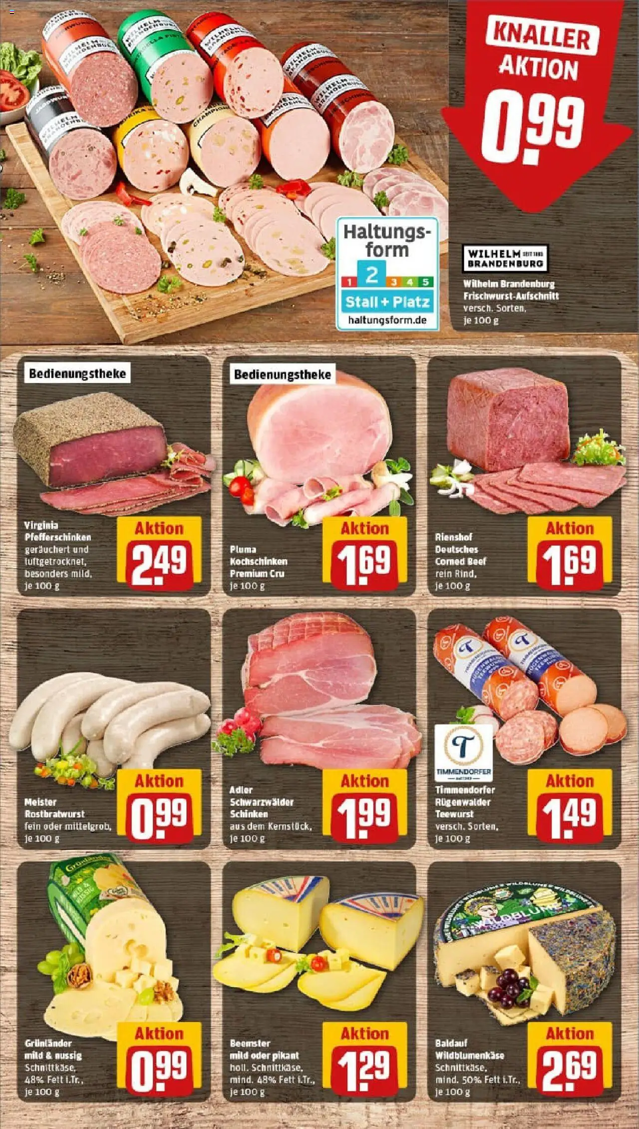 Rewe prospekt Herford	 - gültig ab dem 06.07.2025 | Seite: 9 | Produkte: Grunlander, Schinken