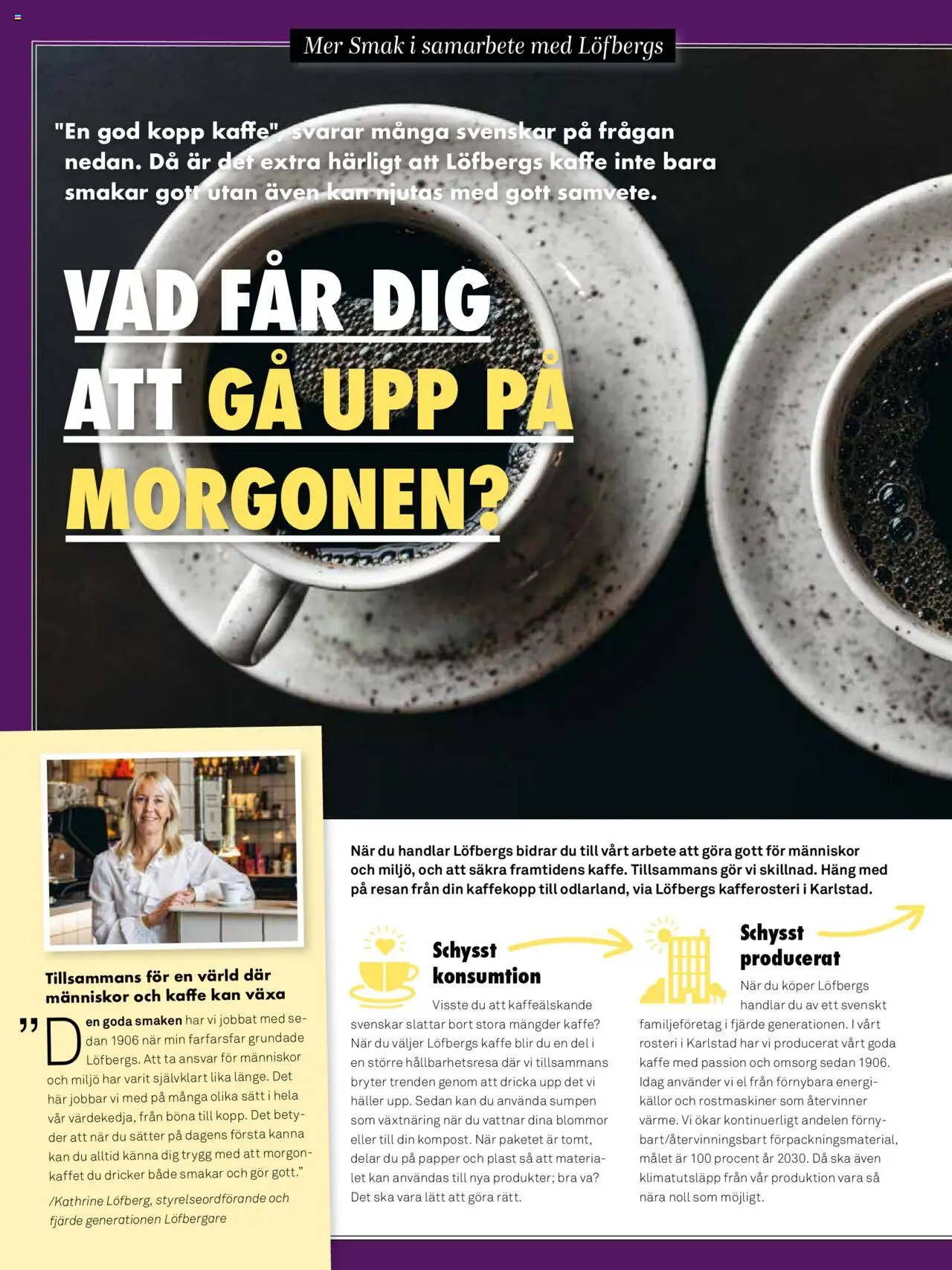 Coop reklamblad aktuell från 18.03.2024 | Sida: 26 | Produkter: Växtnäring, Kaffe, Papper
