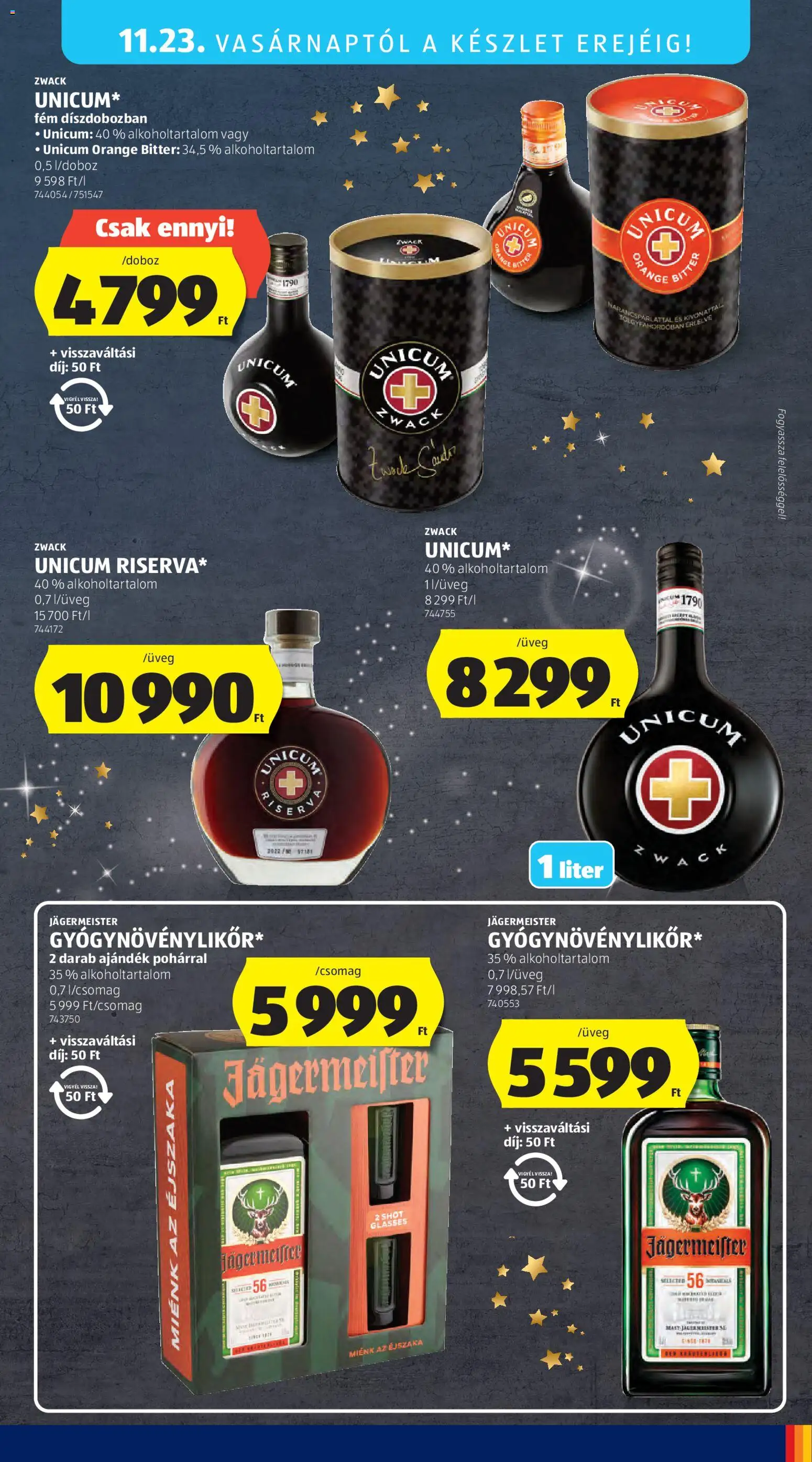 Aldi akciós ujság - amely érvényes a következő dátumtól: 20.11.2025 | Oldal: 51