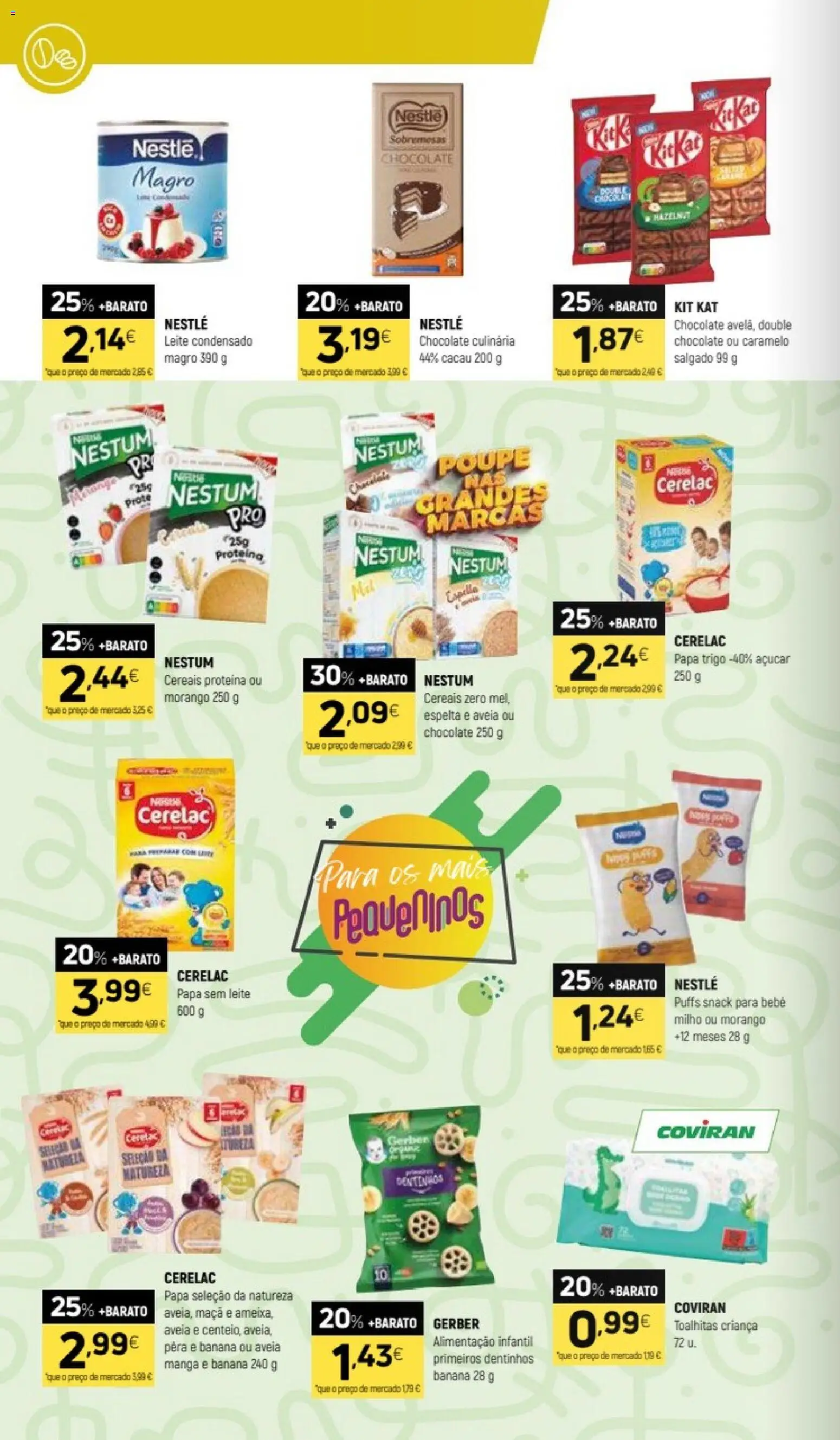 Coviran - folheto │ válido de 24.02.2026 | Página: 14 | Produtos: Leite condensado, Nestlé, Açúcar, Cereais